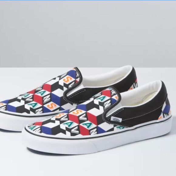 Vans Classic Slip On Checker Cube - Picture 2 of 7